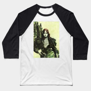 Bohemian Lady Vampire Baseball T-Shirt